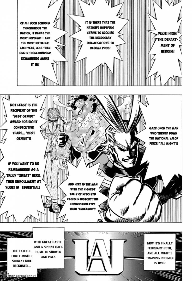 My Hero Academia Chapter 3 - Page 3