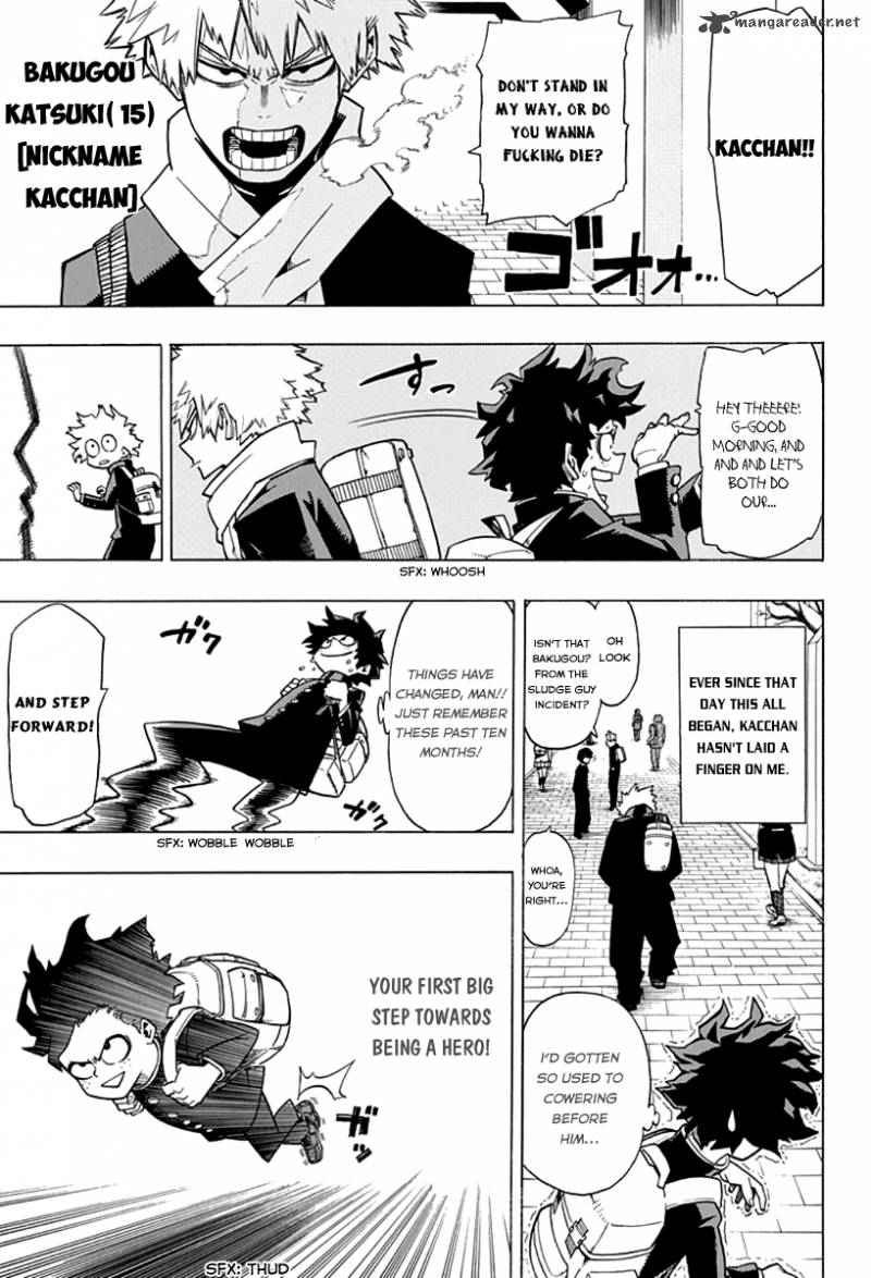 My Hero Academia Chapter 3 - Page 5