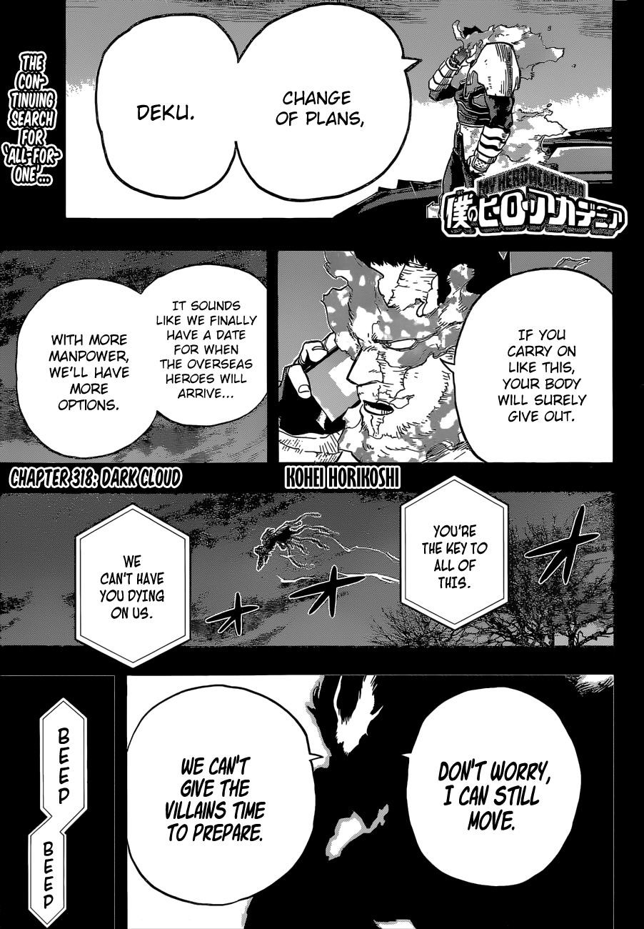 My Hero Academia Chapter 318 - Page 1