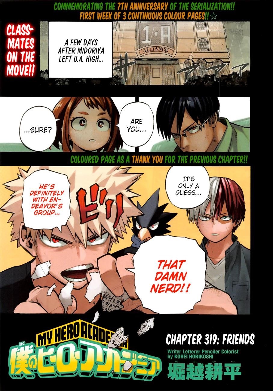 My Hero Academia Chapter 319 - Page 1