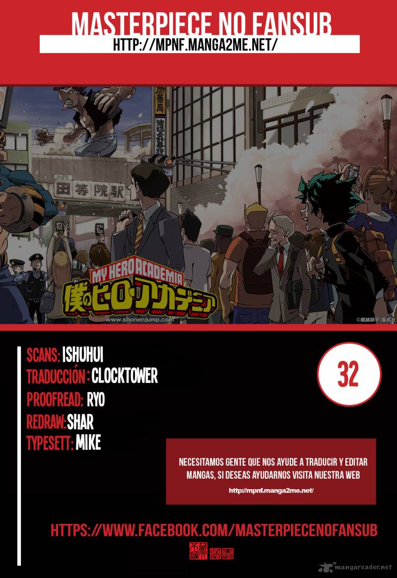 My Hero Academia Chapter 32 - Page 2