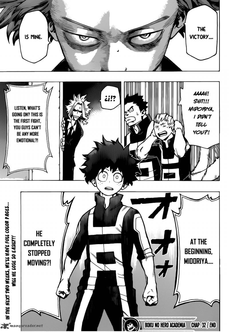 My Hero Academia Chapter 32 - Page 20