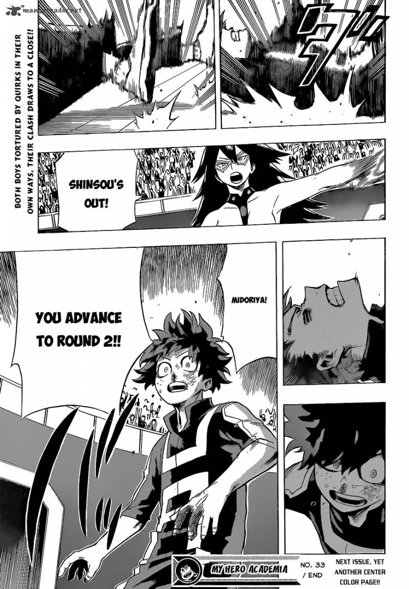 My Hero Academia Chapter 33 - Page 21