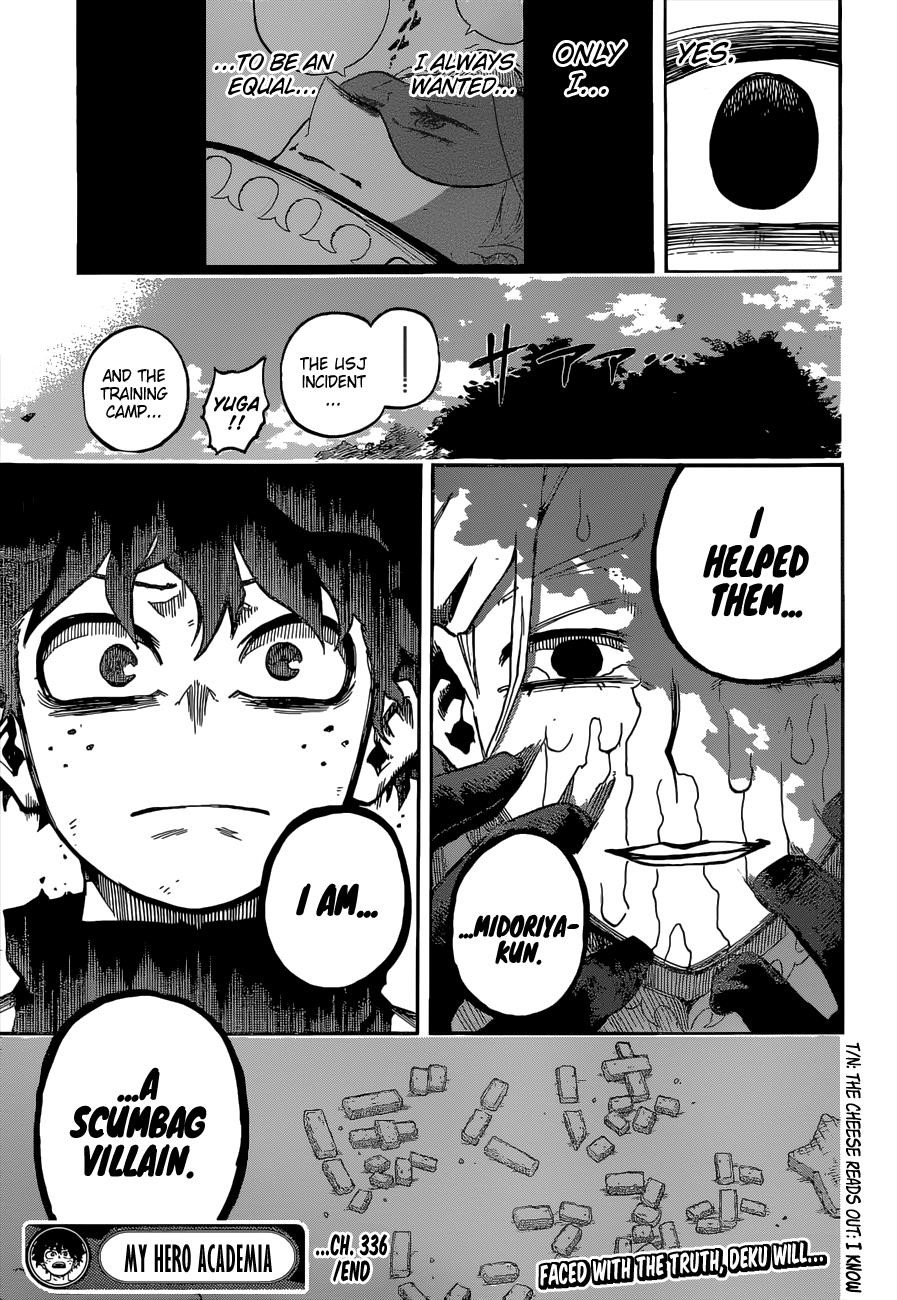 My Hero Academia Chapter 336 - Page 16