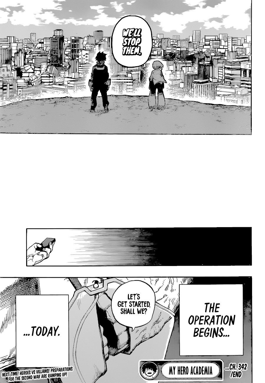 My Hero Academia Chapter 342 - Page 17