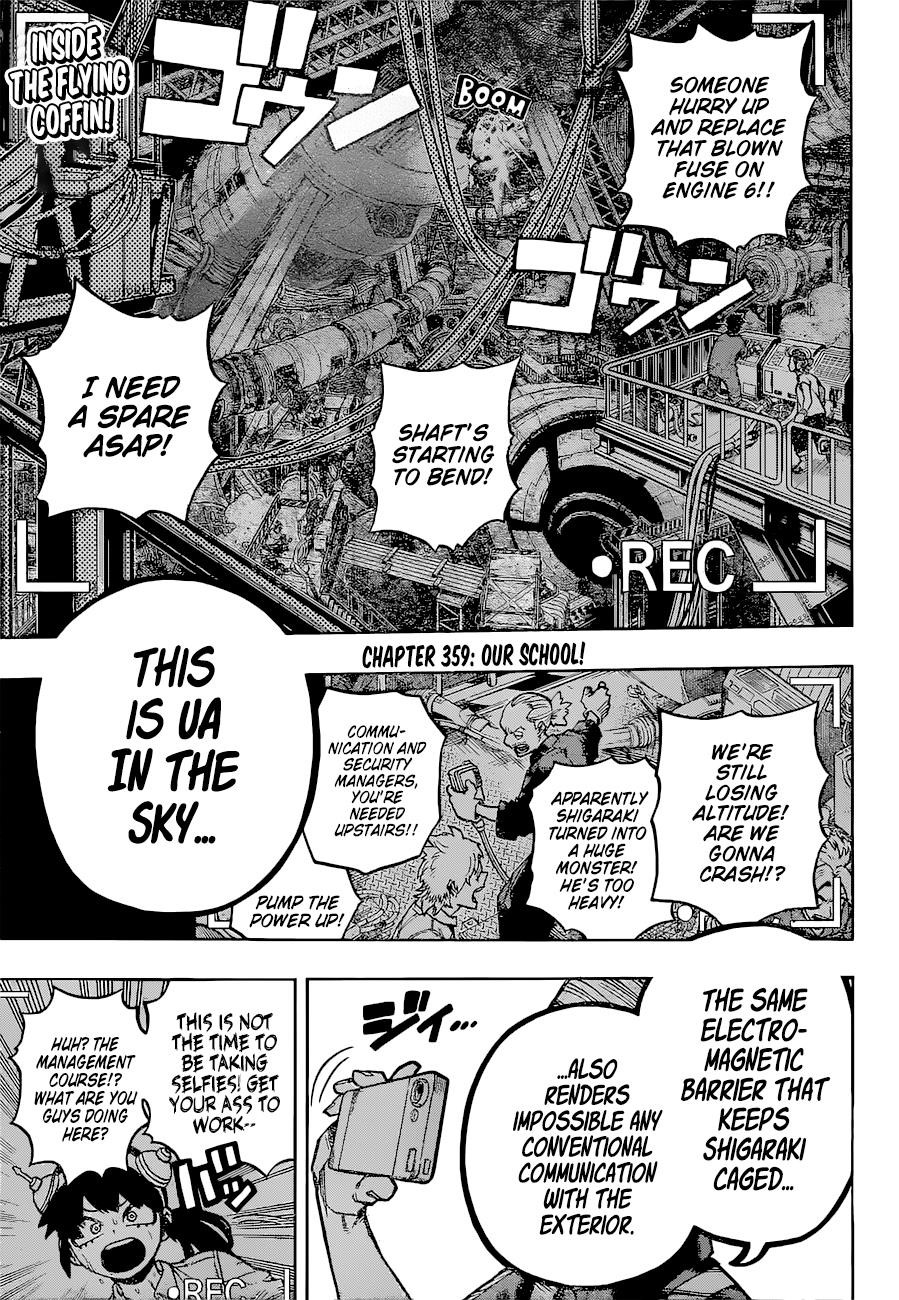 My Hero Academia Chapter 359 - Page 4