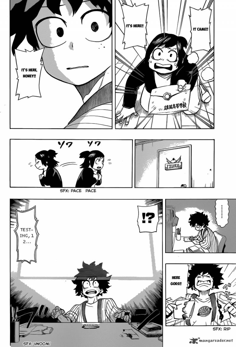 My Hero Academia Chapter 4 - Page 14