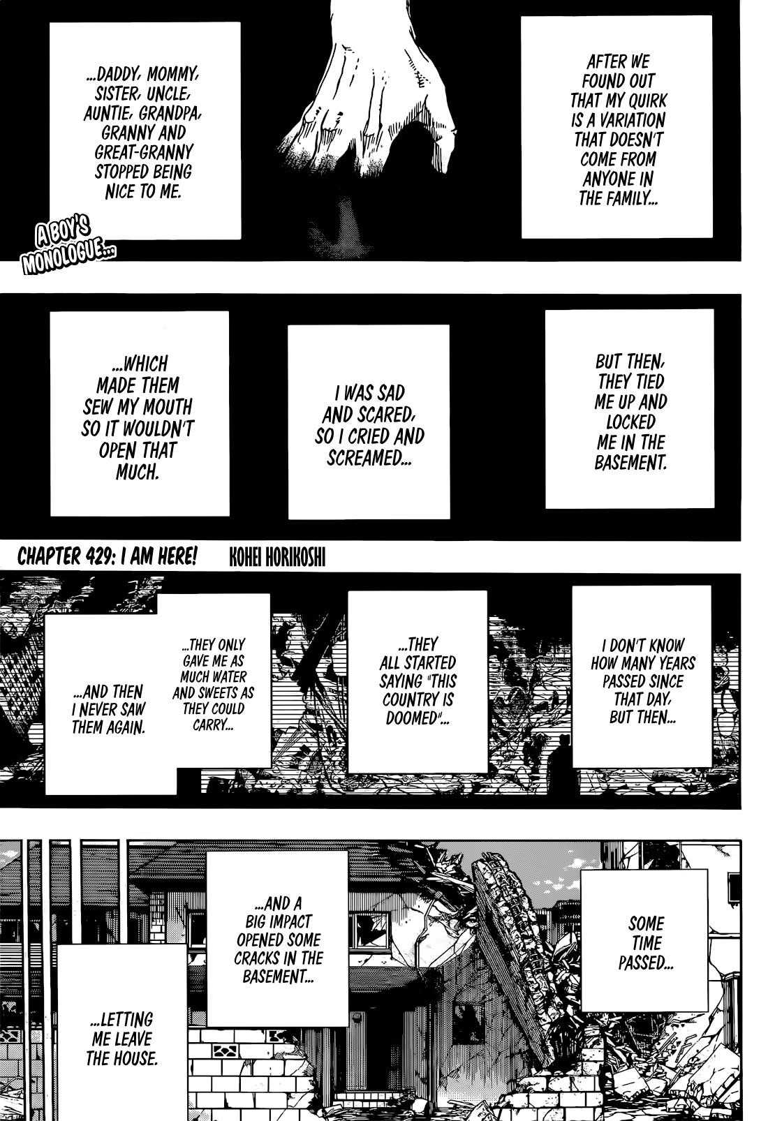 My Hero Academia Chapter 429 - Page 3