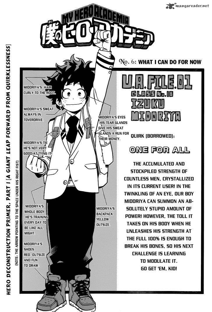 My Hero Academia Chapter 6 - Page 3