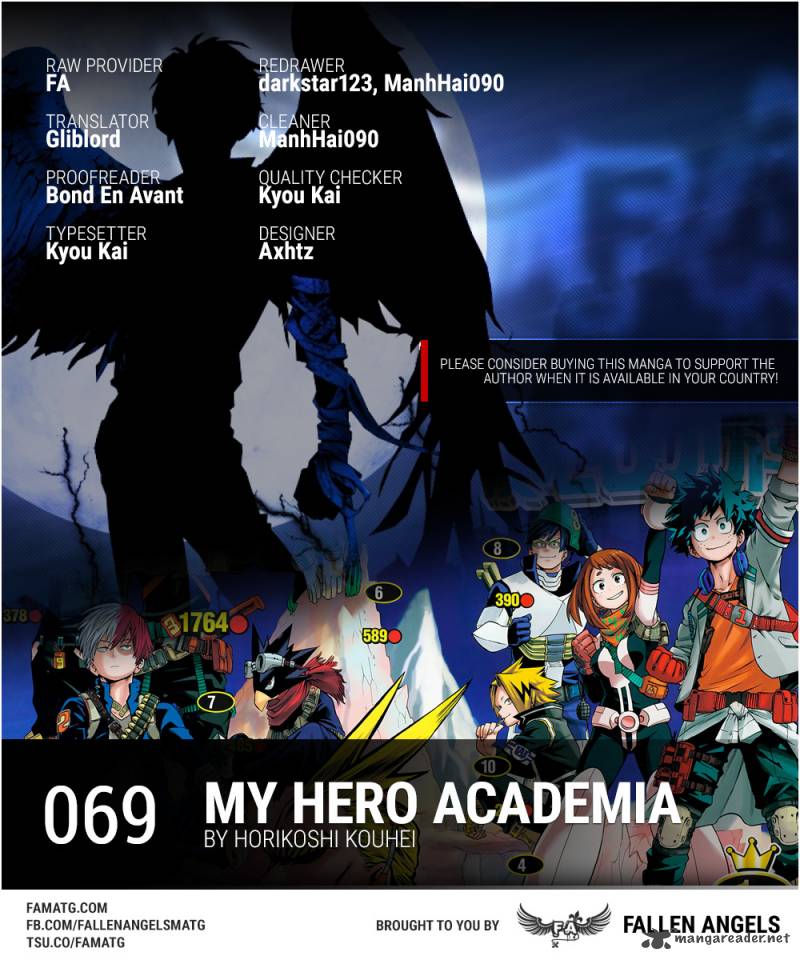 My Hero Academia Chapter 69 - Page 1