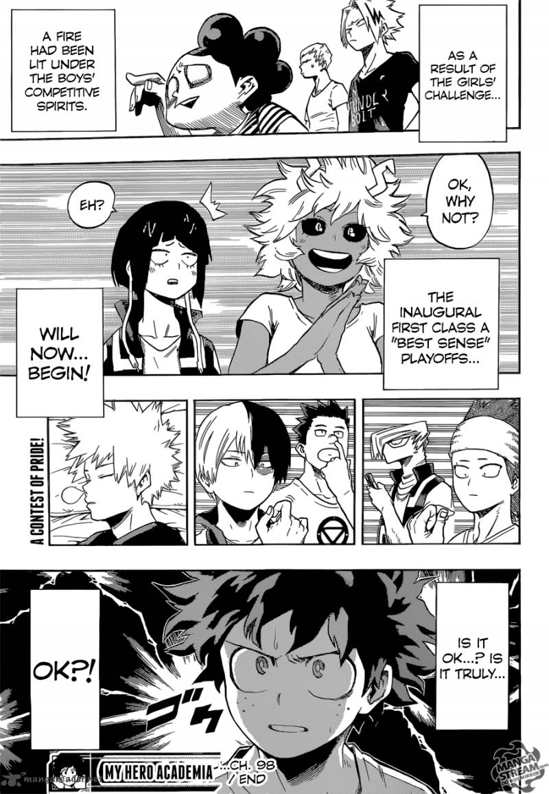 My Hero Academia Chapter 98 - Page 19