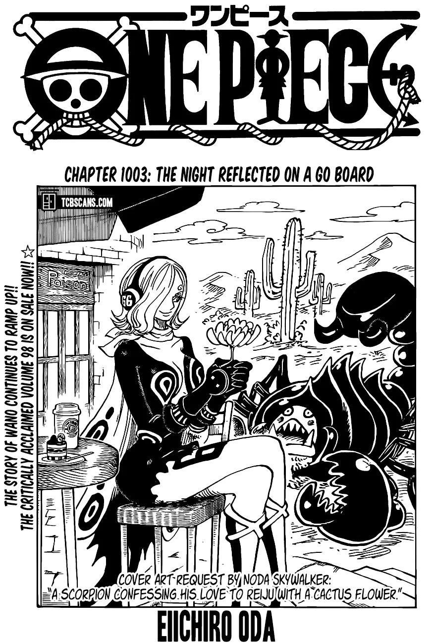 One Piece Chapter 1003 - Page 1