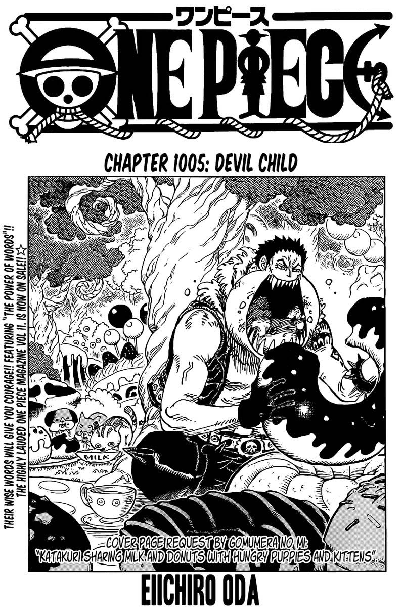 One Piece Chapter 1005 - Page 1