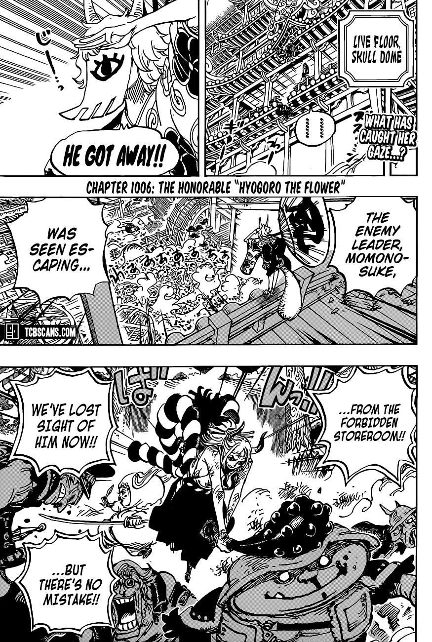 One Piece Chapter 1006 - Page 3