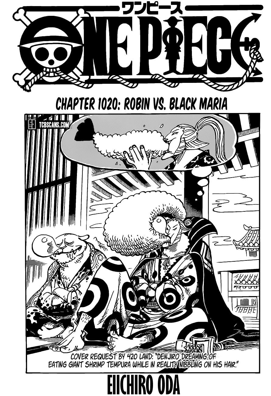 One Piece Chapter 1020 - Page 1