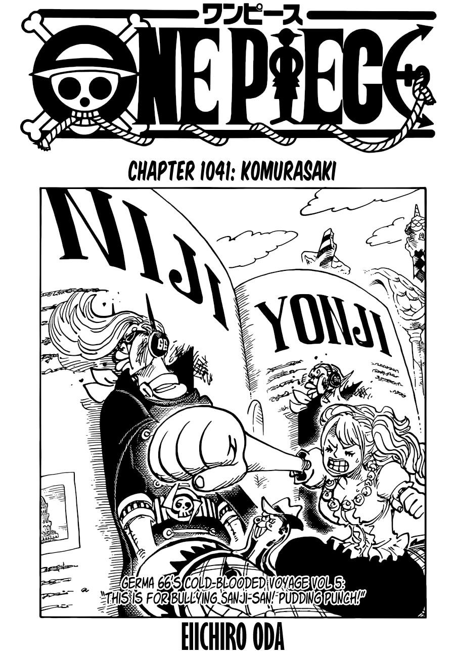 One Piece Chapter 1041 - Page 1