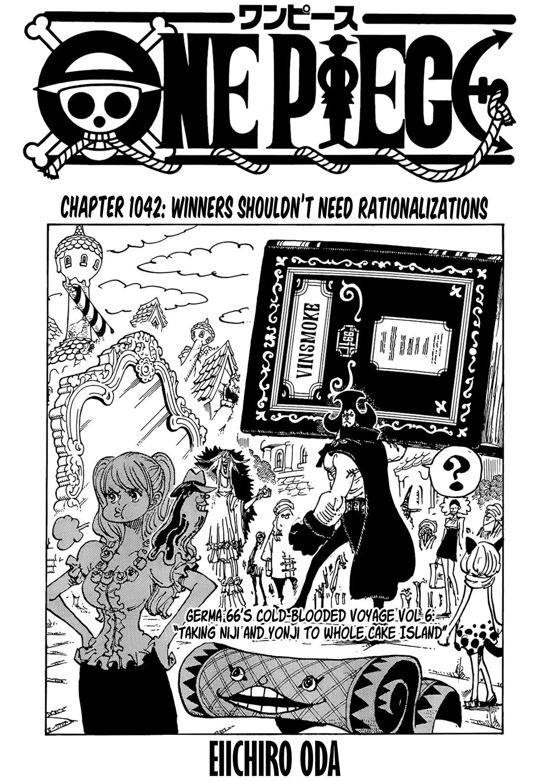 One Piece Chapter 1042 - Page 1