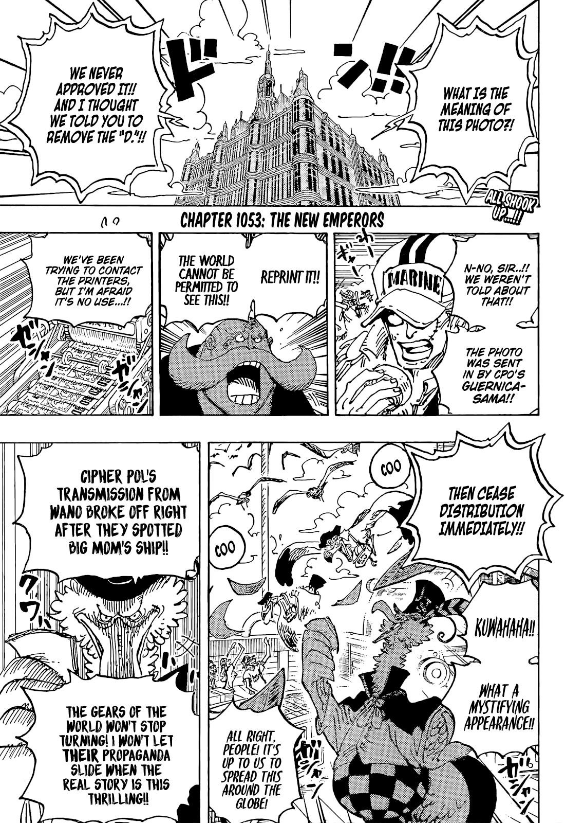 One Piece Chapter 1053 - Page 3