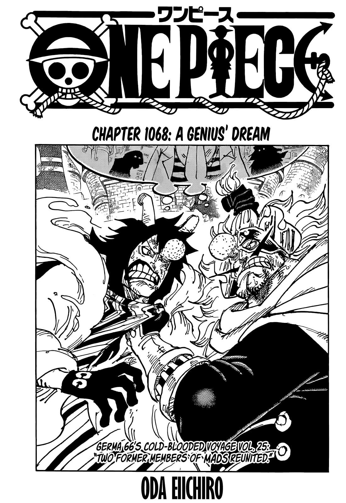 One Piece Chapter 1068 - Page 1