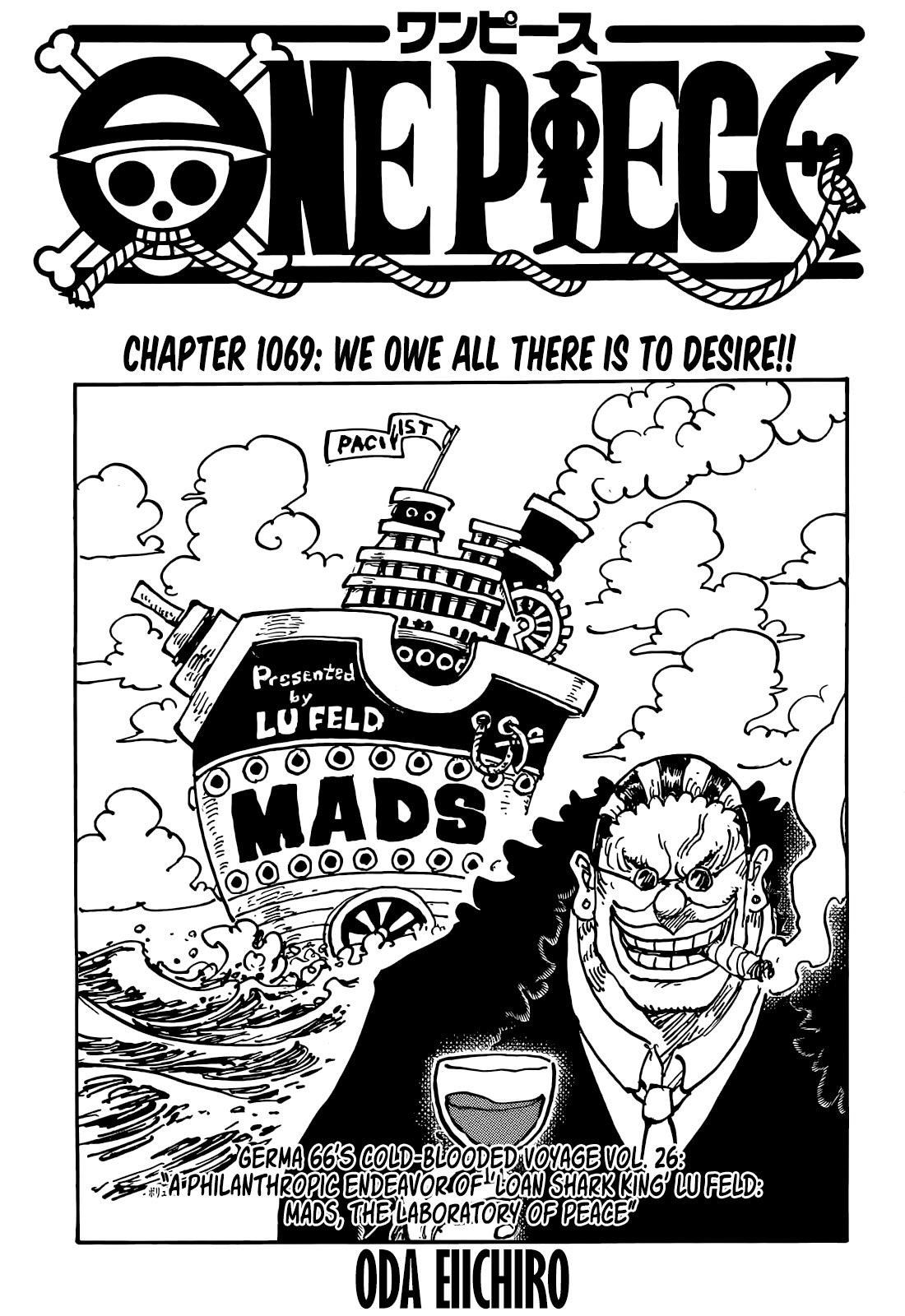 One Piece Chapter 1069 - Page 1