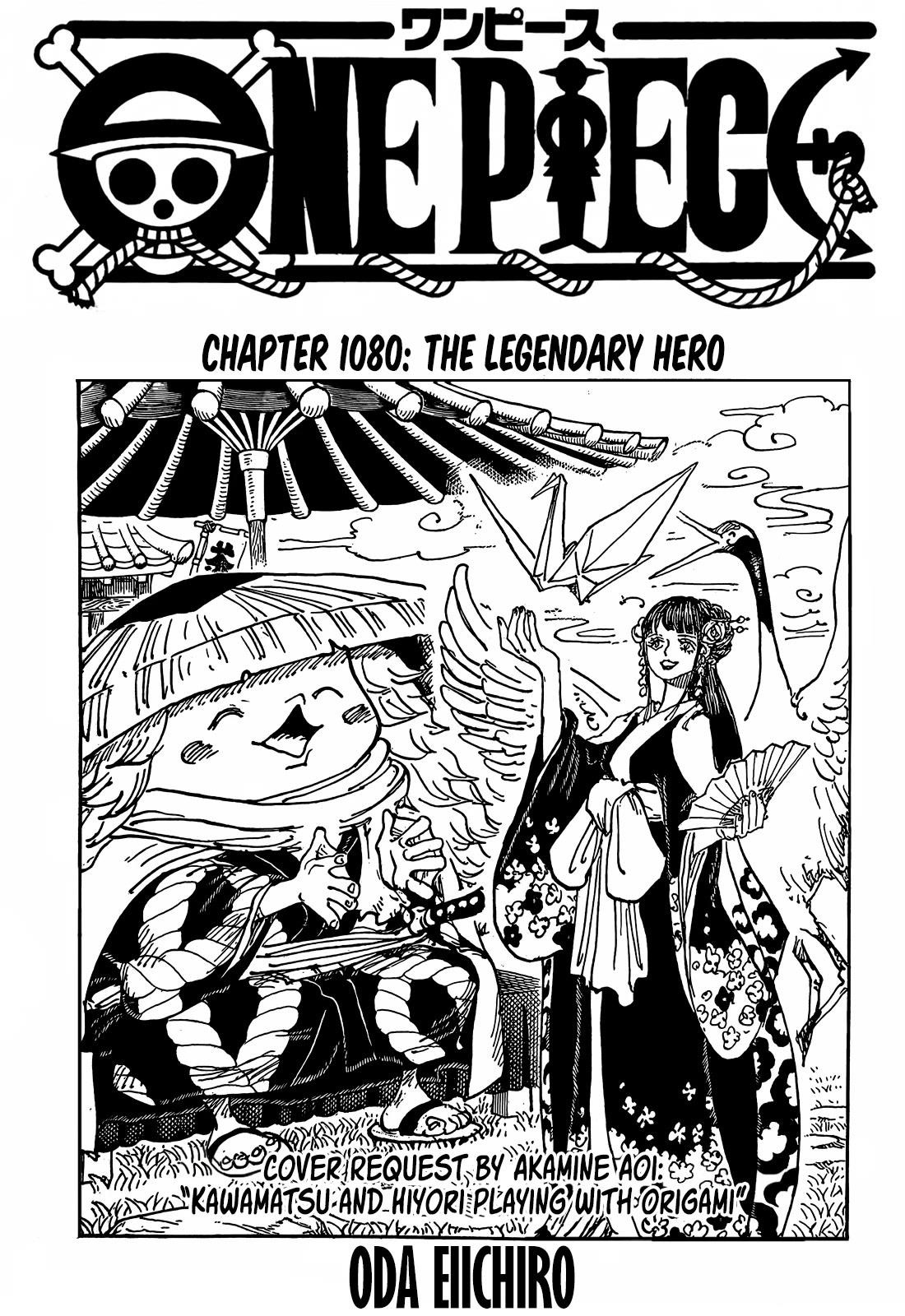 One Piece Chapter 1080 - Page 1