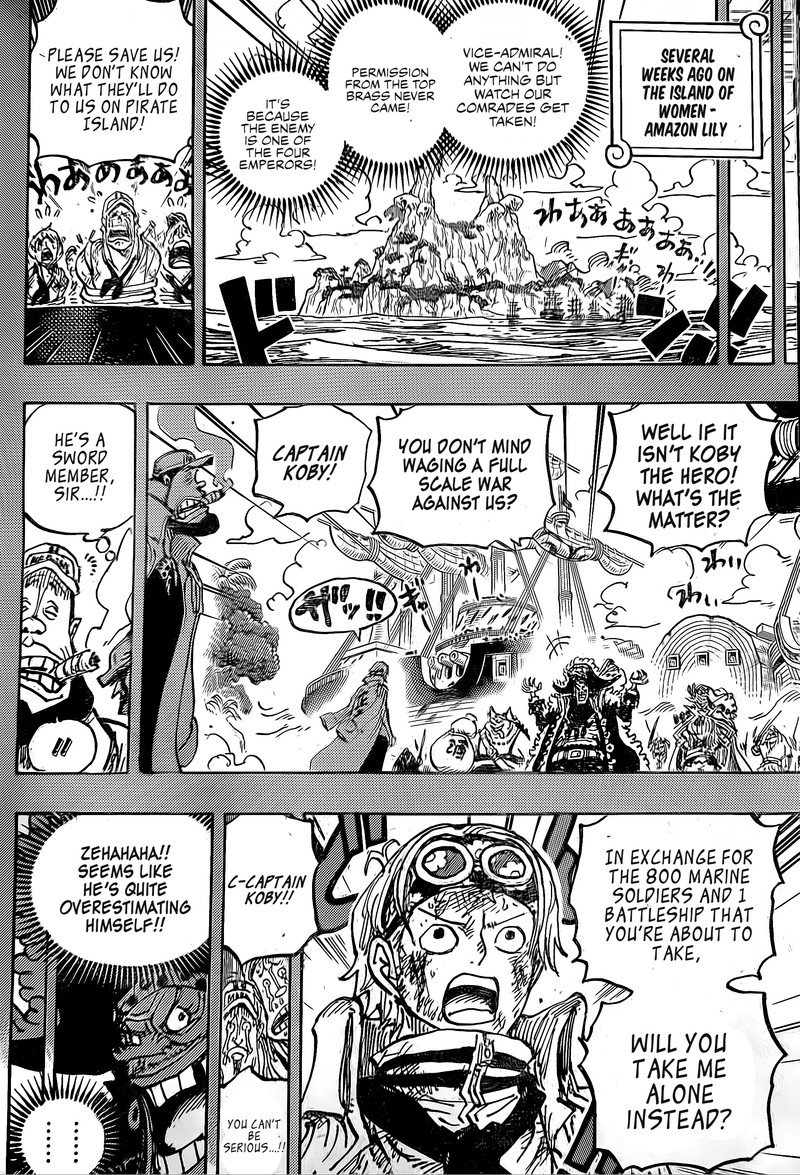 One Piece Chapter 1088 - Page 3