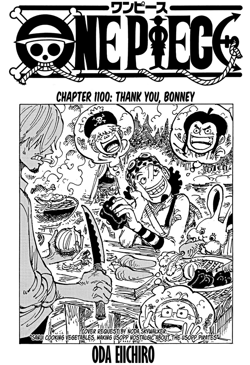 One Piece Chapter 1100 - Page 1