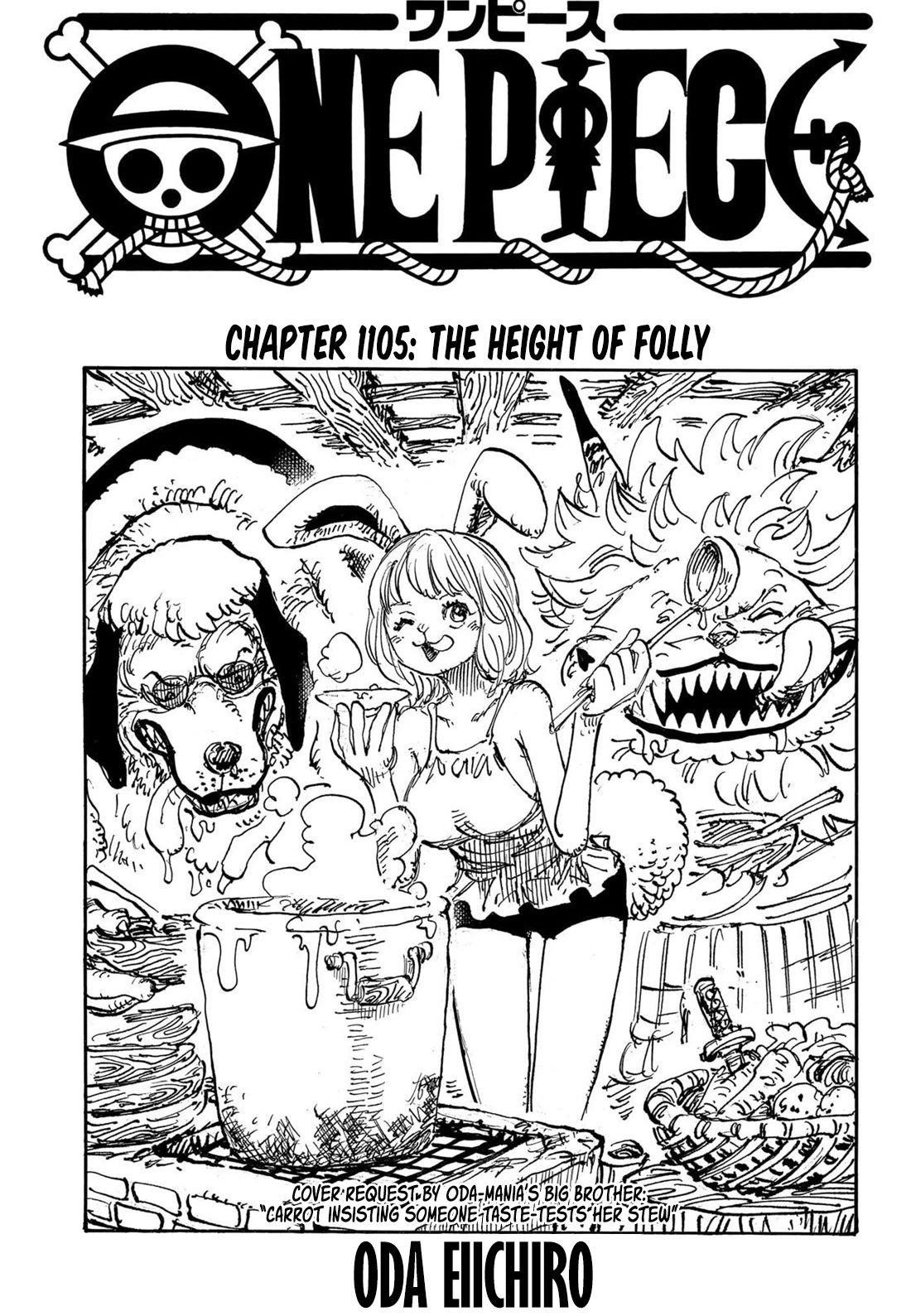 One Piece Chapter 1105 - Page 1