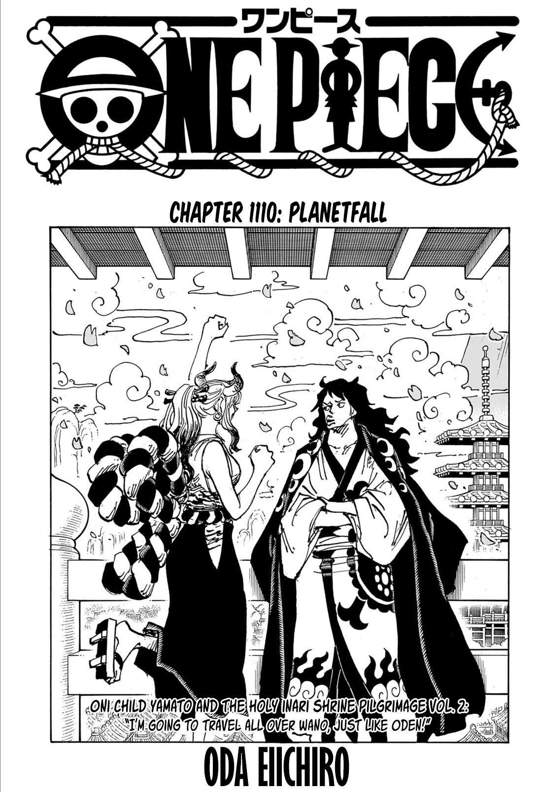 One Piece Chapter 1110 - Page 1