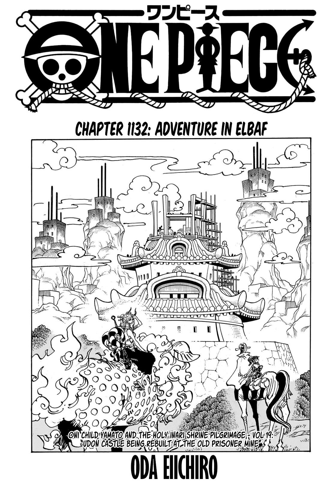 One Piece Chapter 1132 - Page 1