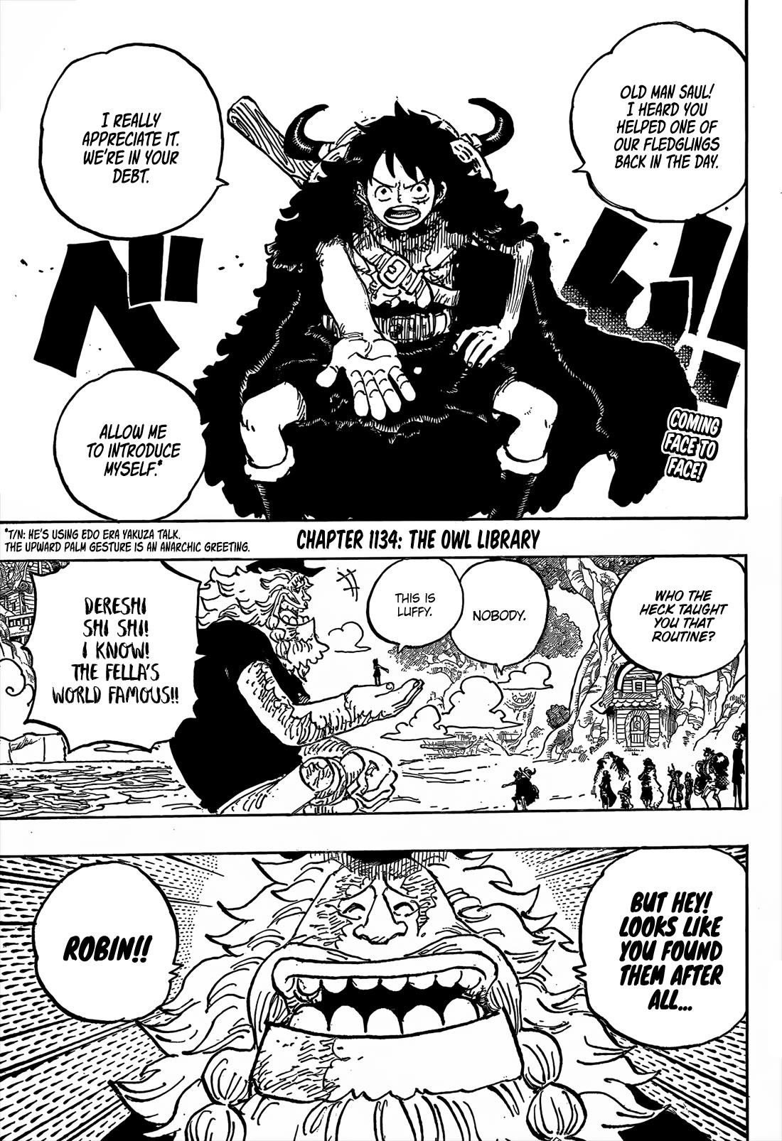 One Piece Chapter 1134 - Page 3