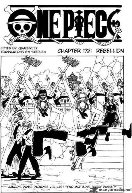 One Piece Chapter 172 - Page 1