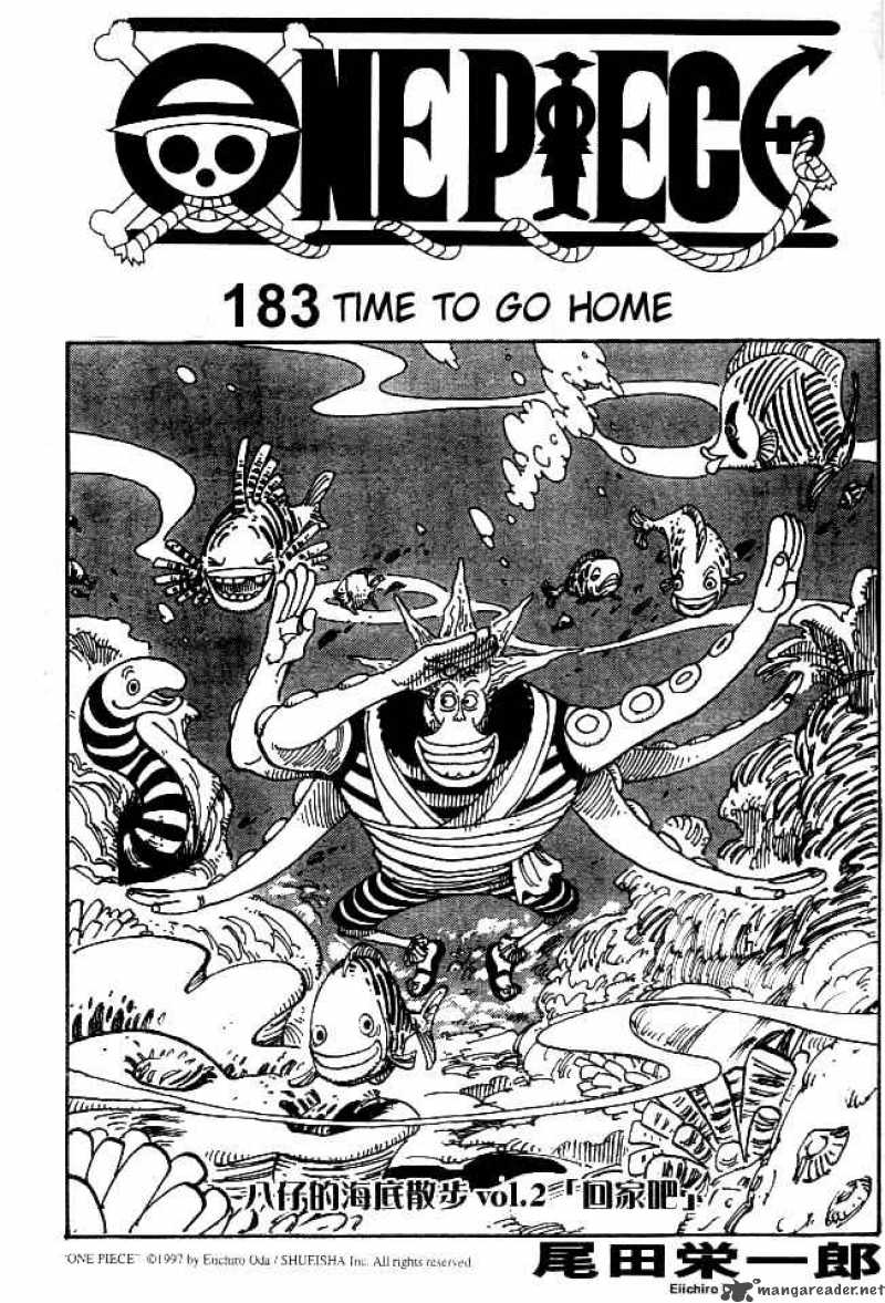 One Piece Chapter 183 - Page 1