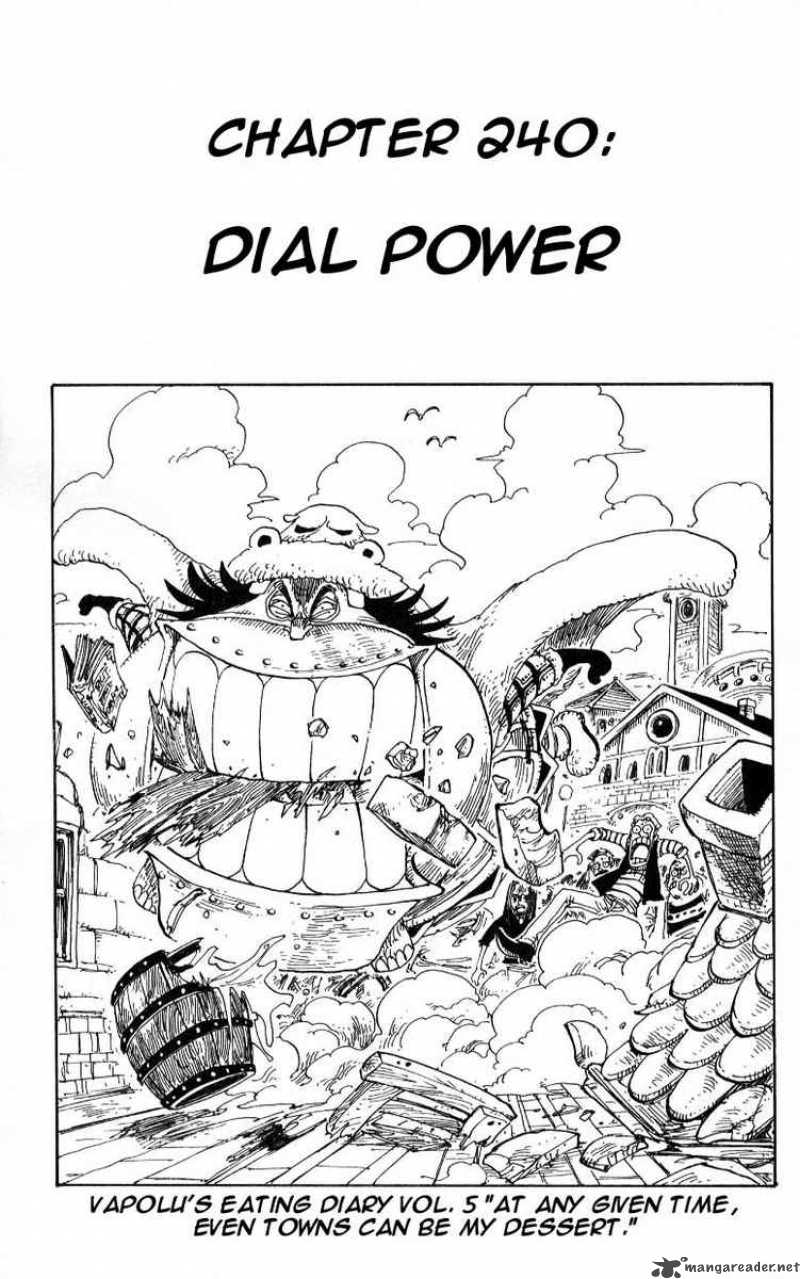 One Piece Chapter 240 - Page 1