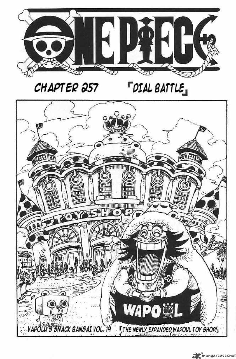 One Piece Chapter 257 - Page 1