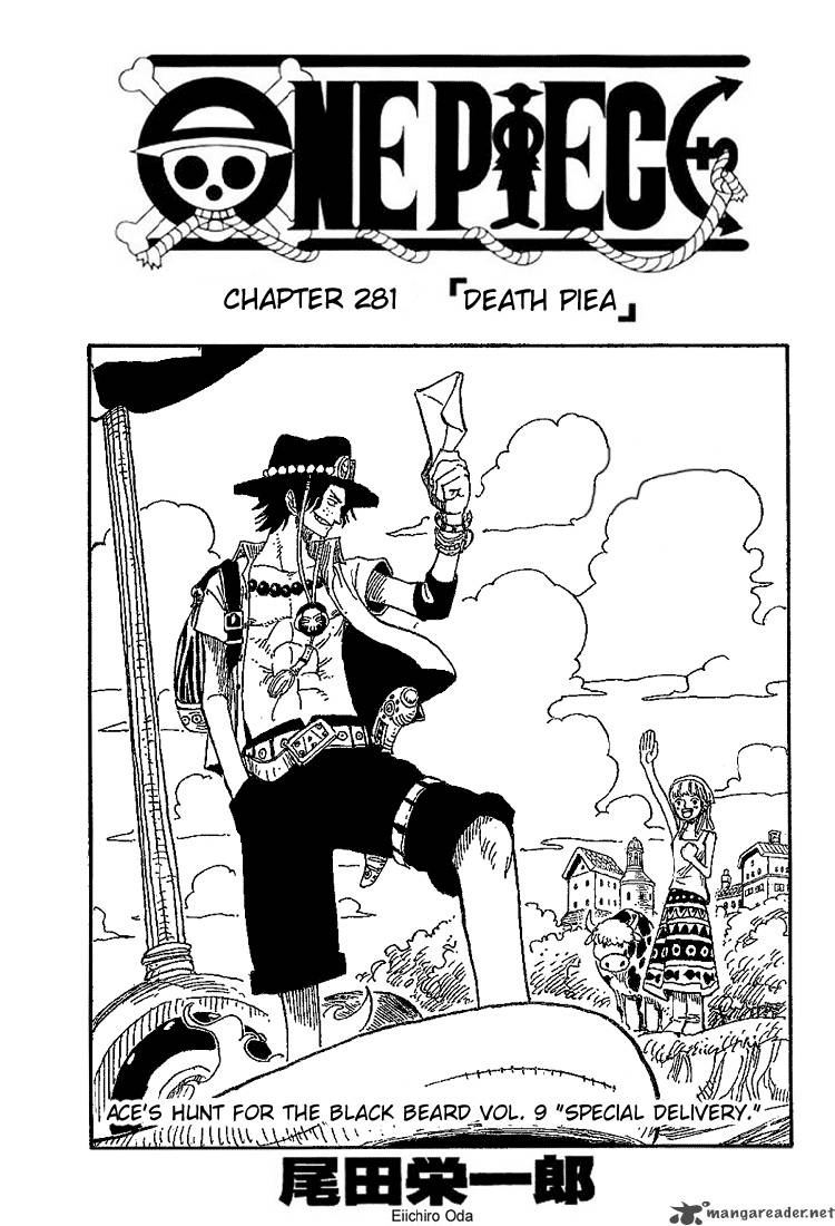 One Piece Chapter 281 - Page 1