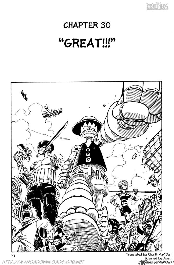 One Piece Chapter 30 - Page 1