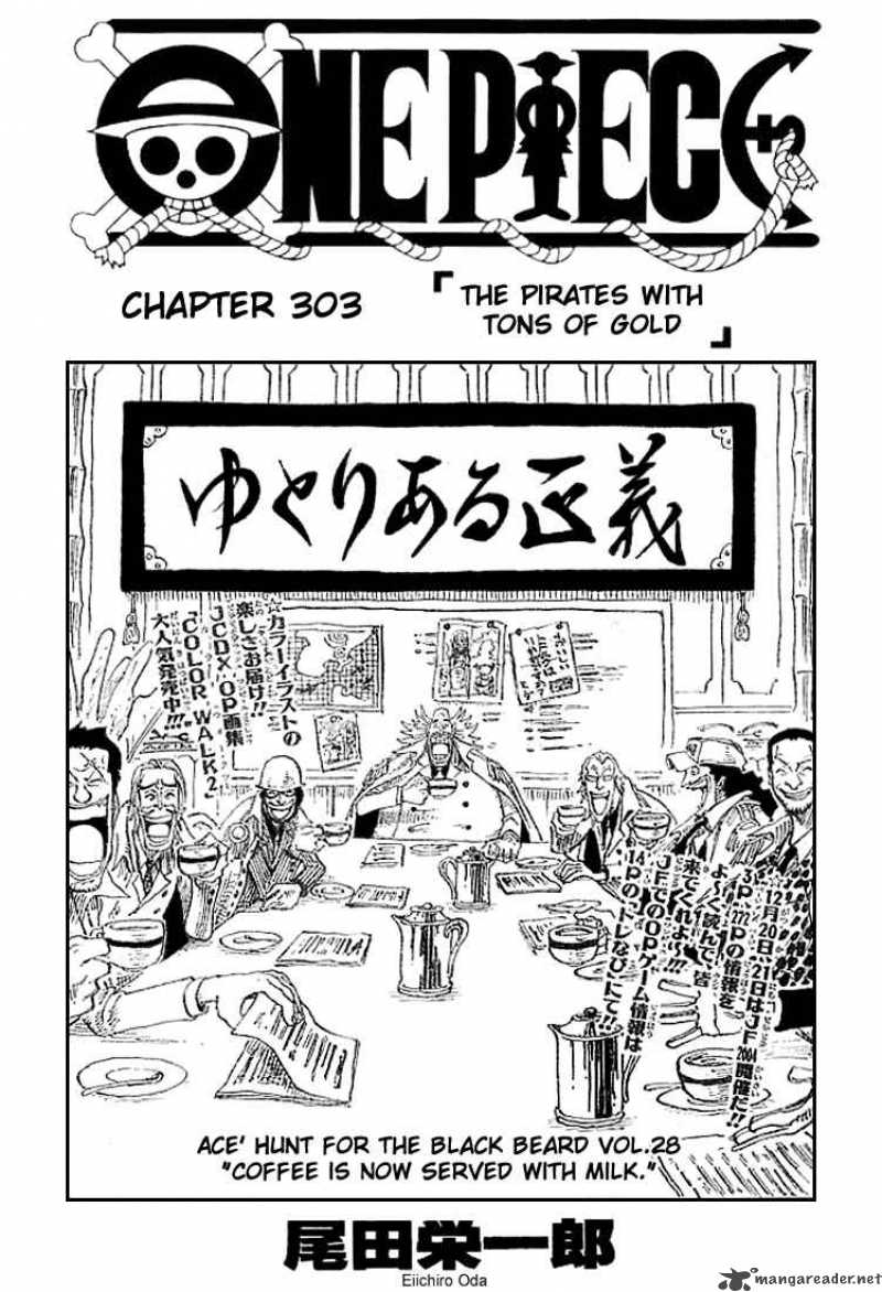 One Piece Chapter 303 - Page 1