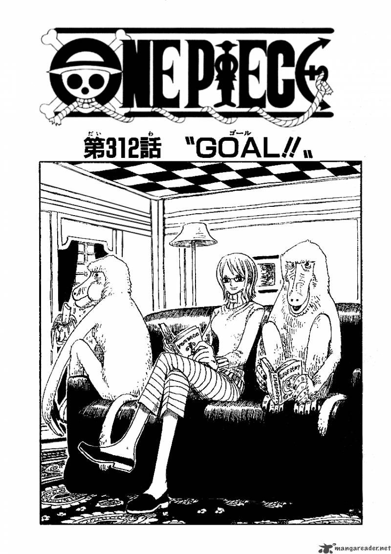 One Piece Chapter 312 - Page 1