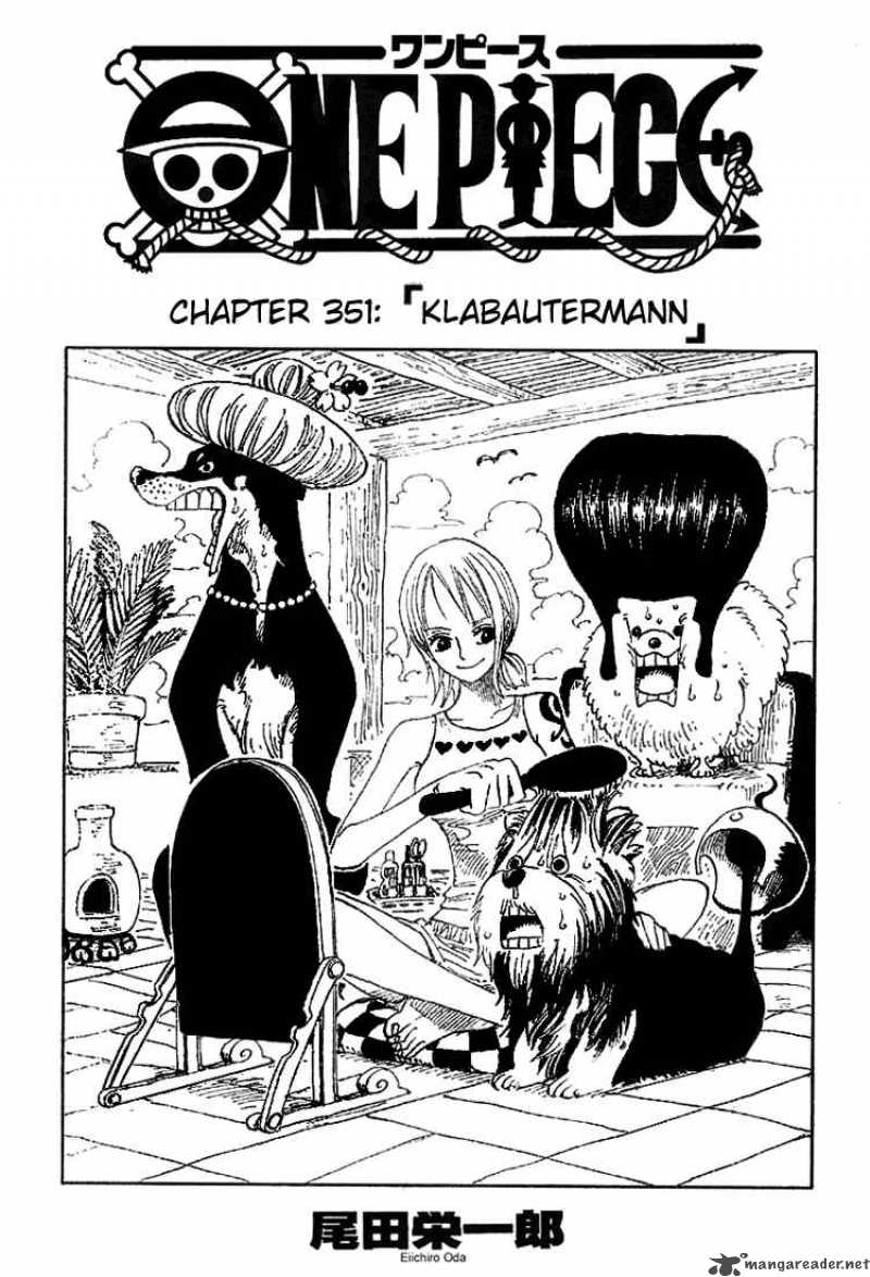 One Piece Chapter 351 - Page 1