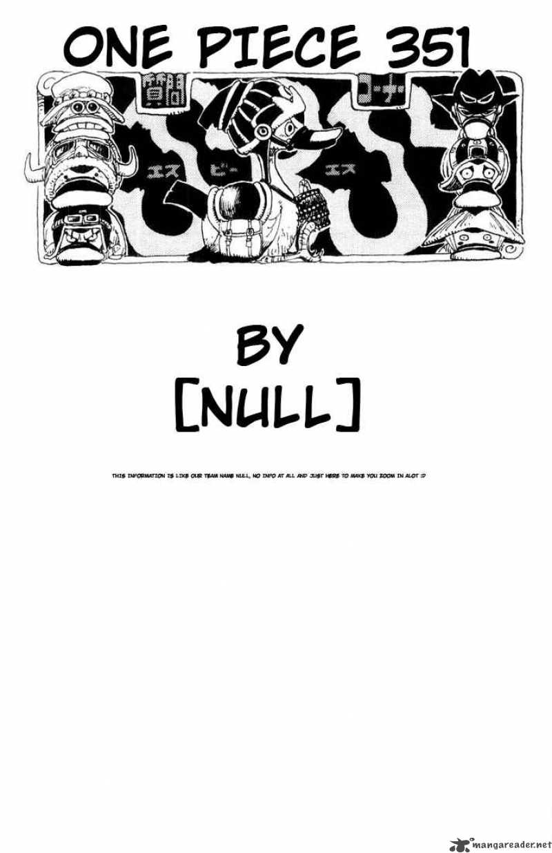 One Piece Chapter 351 - Page 20