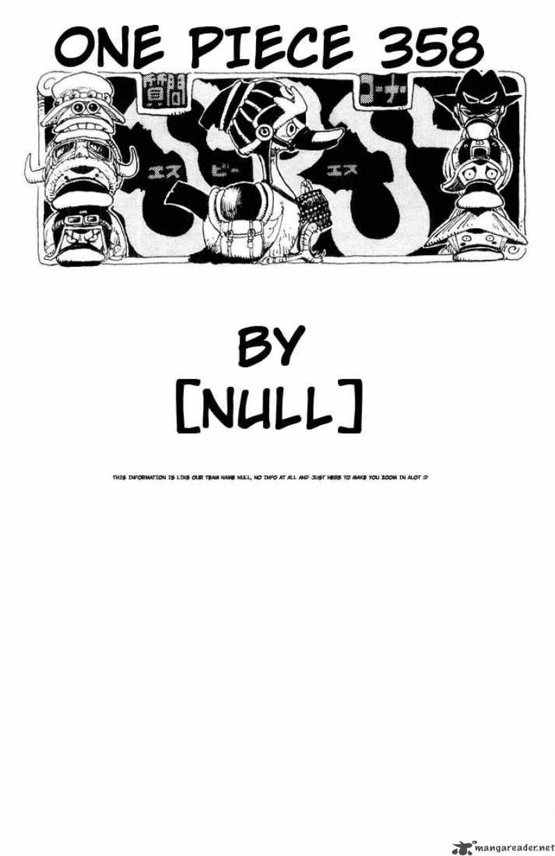 One Piece Chapter 358 - Page 20