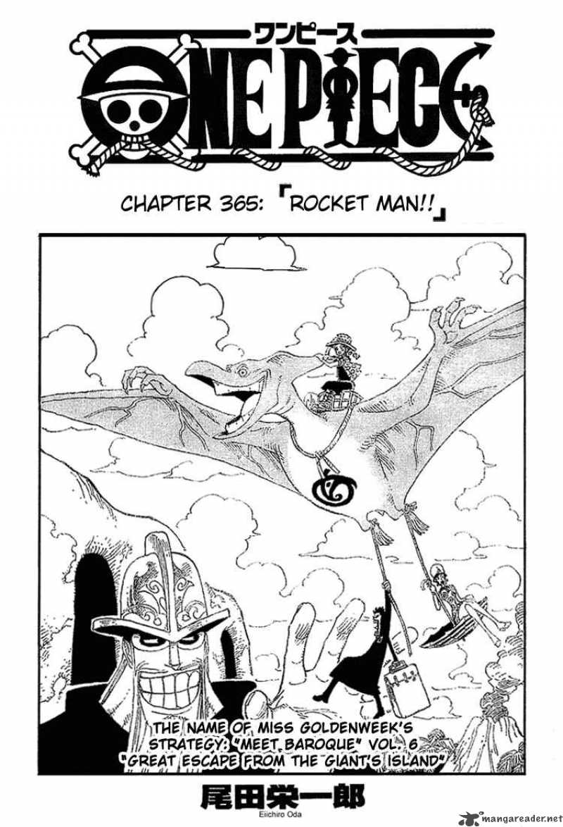 One Piece Chapter 365 - Page 1