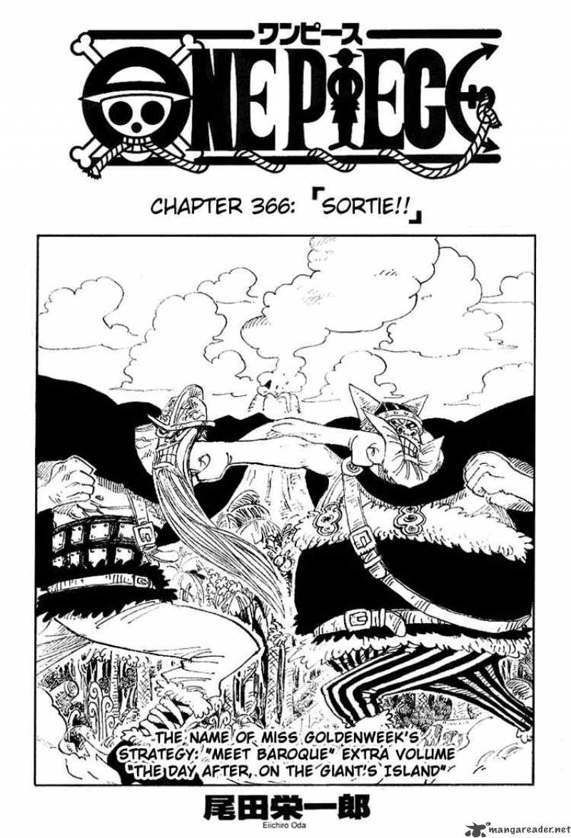 One Piece Chapter 366 - Page 1