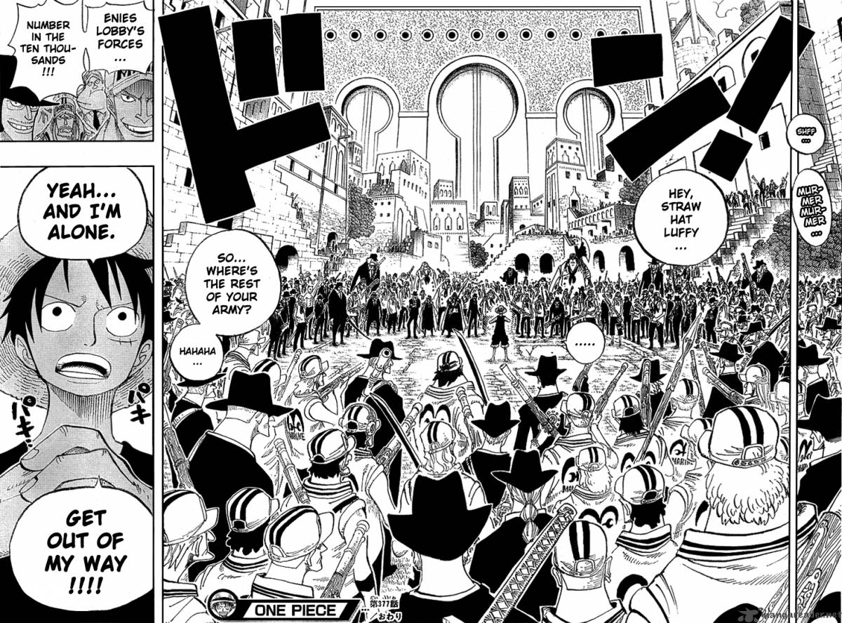 One Piece Chapter 377 - Page 16