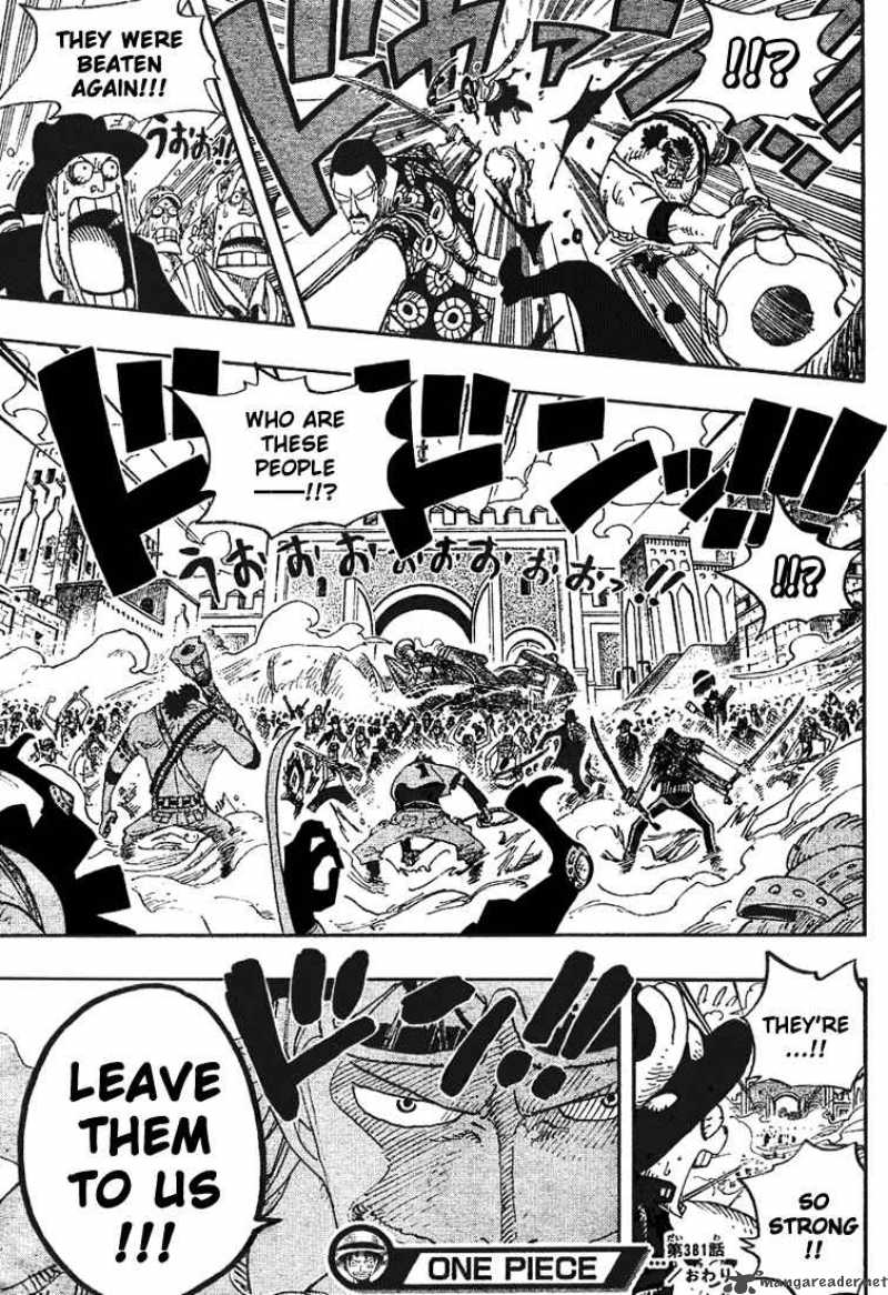 One Piece Chapter 381 - Page 18