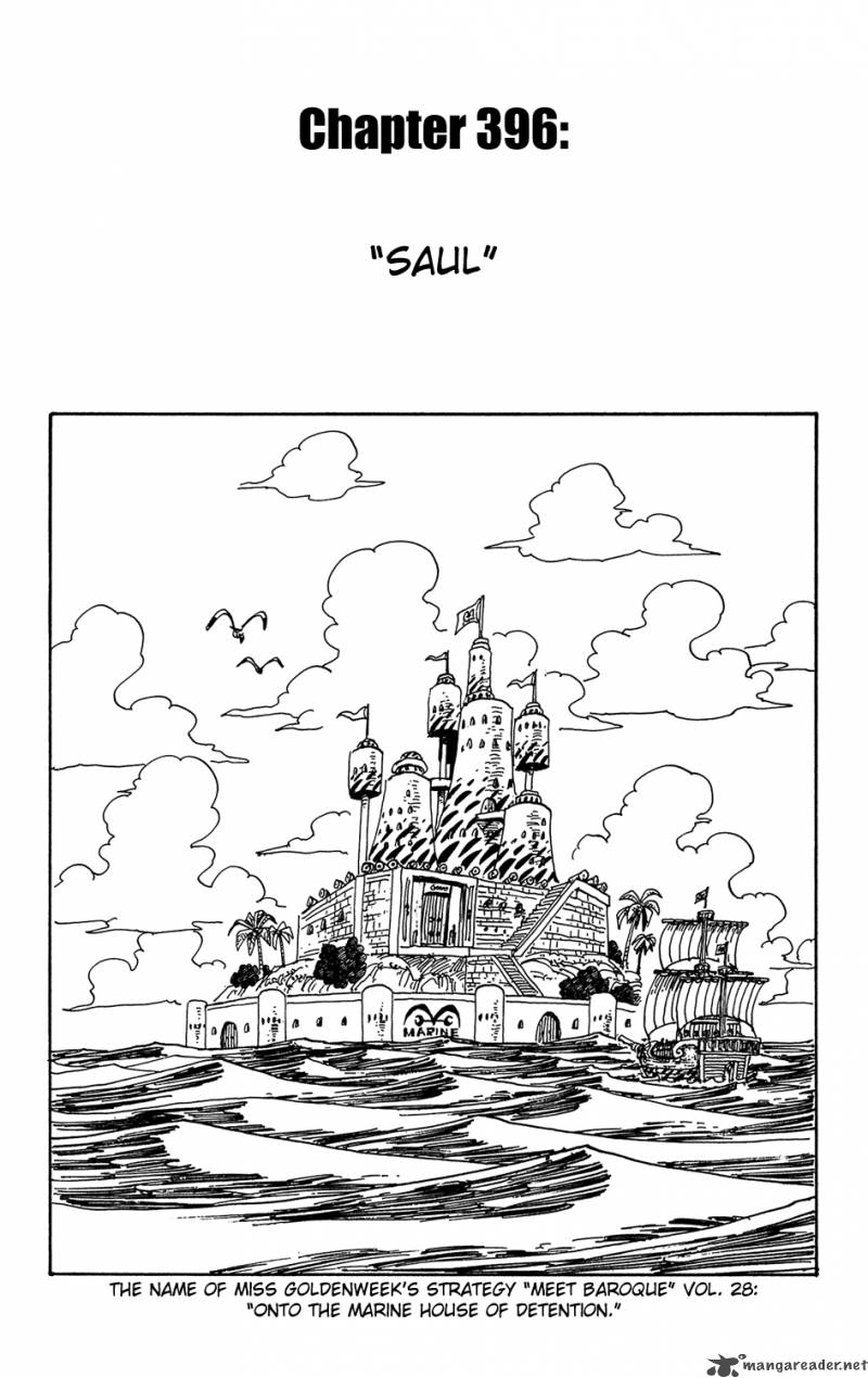 One Piece Chapter 396 - Page 1