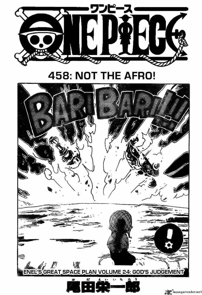 One Piece Chapter 458 - Page 2