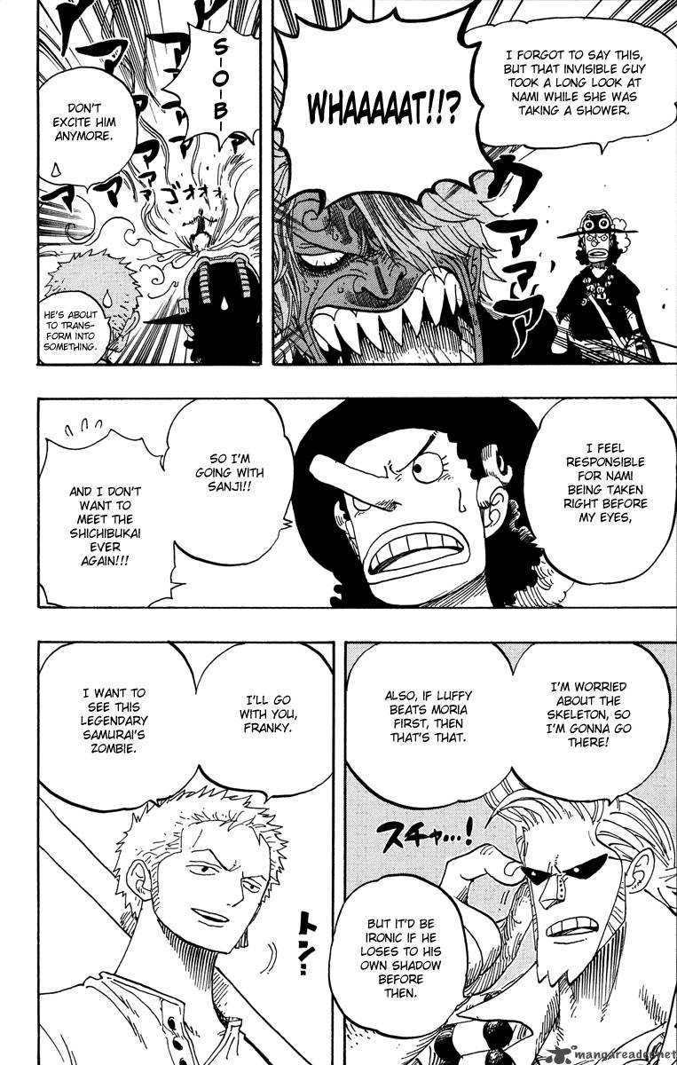 One Piece Chapter 460 - Page 14