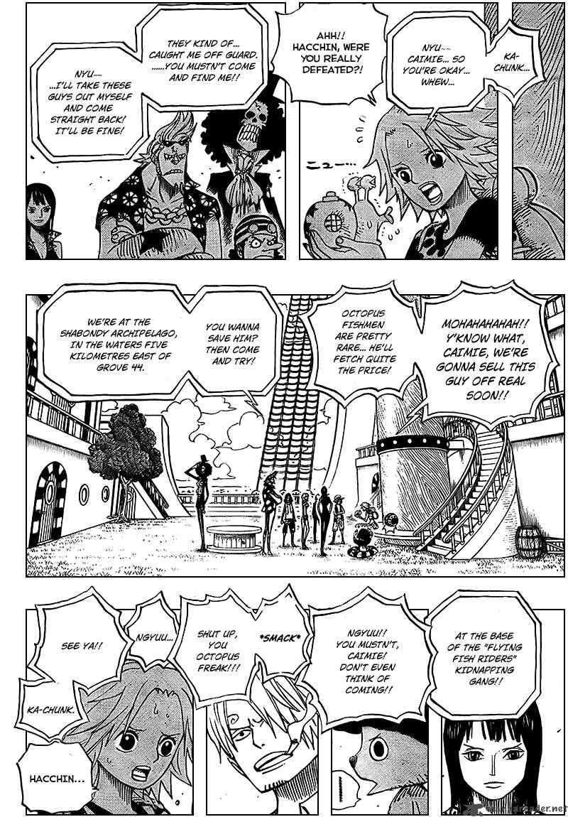 One Piece Chapter 491 - Page 8